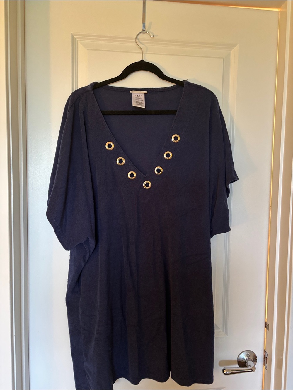 Michael Kors. 1X bathing suit cover up in French terry. Drapes nicely